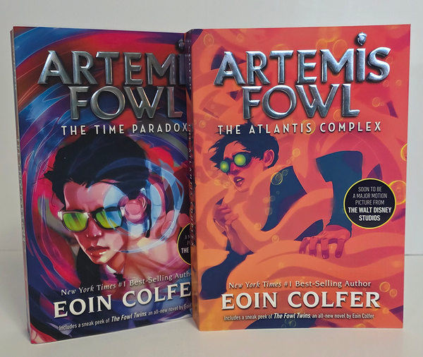 bundle of 2 Artemis Fowl books includes The Time Paradox (Book 6) and  The Atlantis Complex (Book 7)