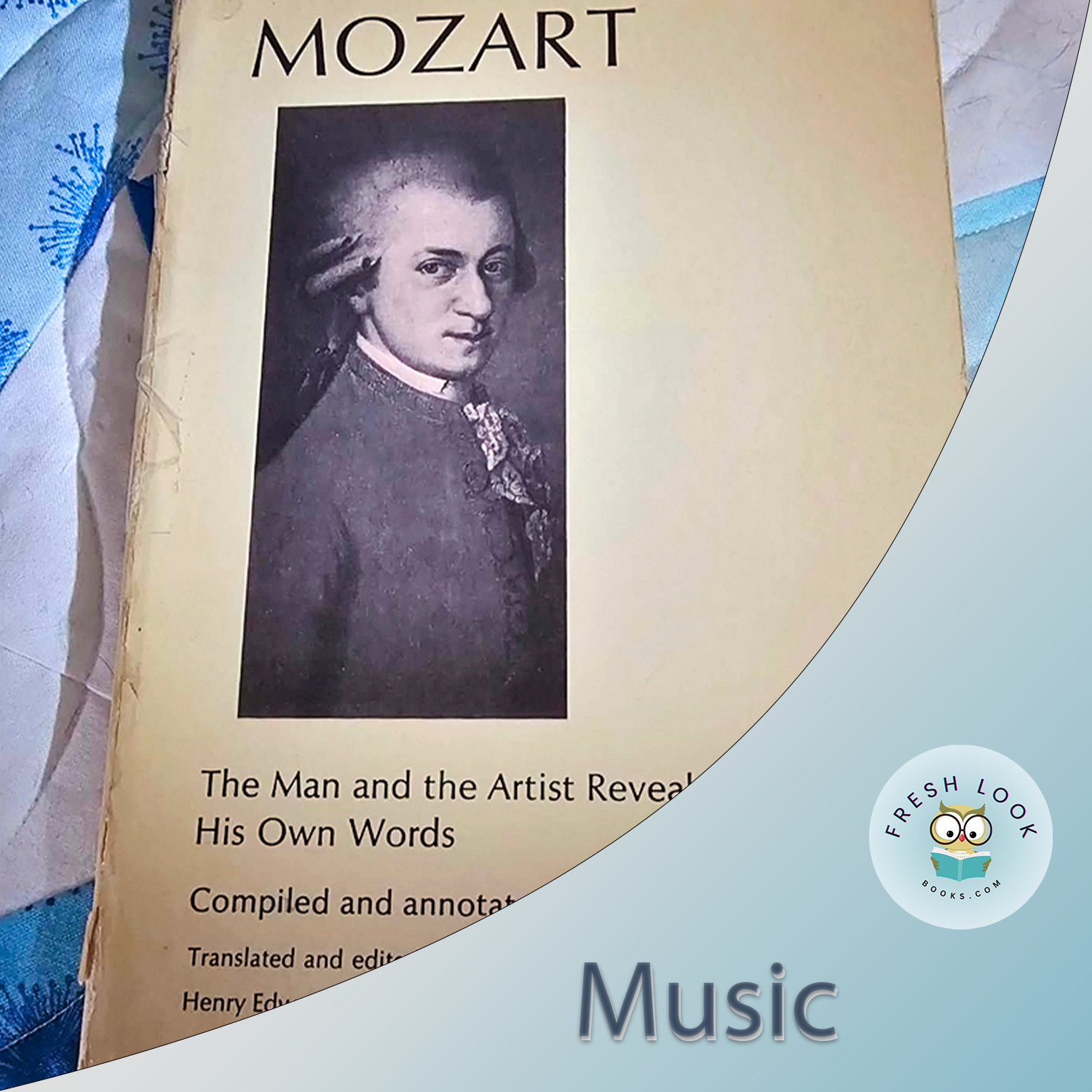 A link to nonfiction titles in the category Music