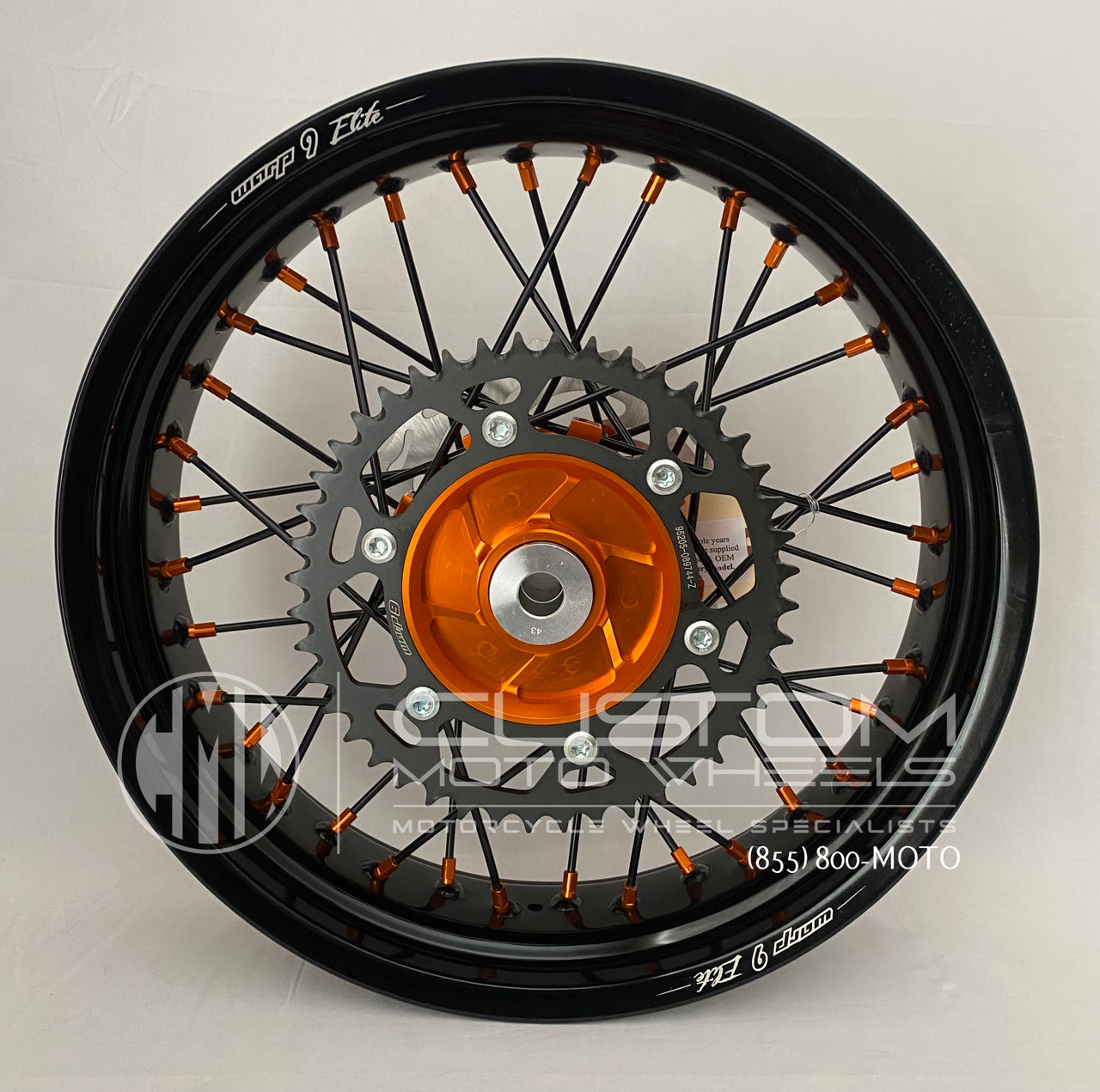 Warp 9 Supermoto Wheels KTM Ready to Ship! | Custom Moto Wheels