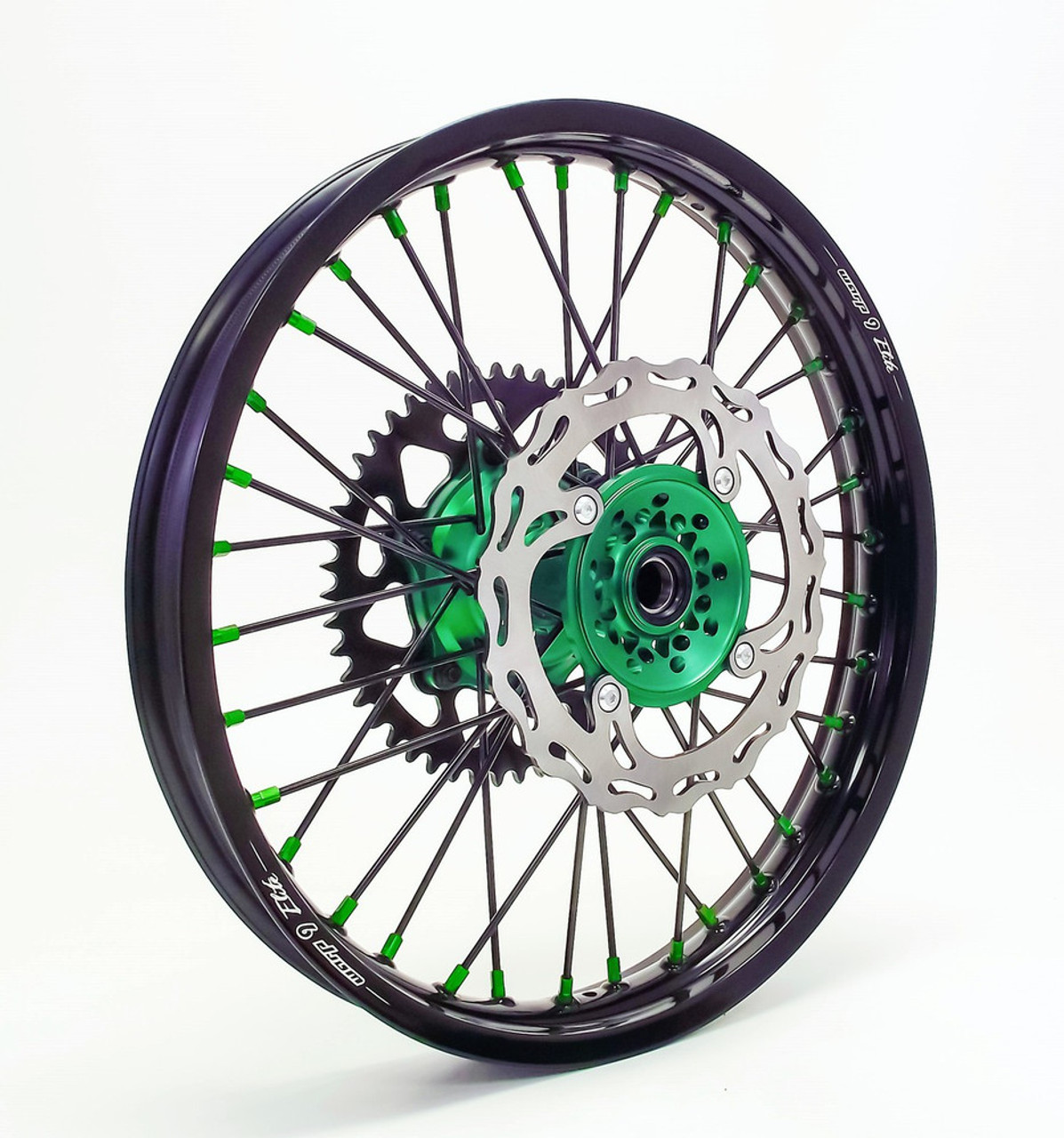 Warp 9 Rear MX Wheel with Sand Paddle Tire