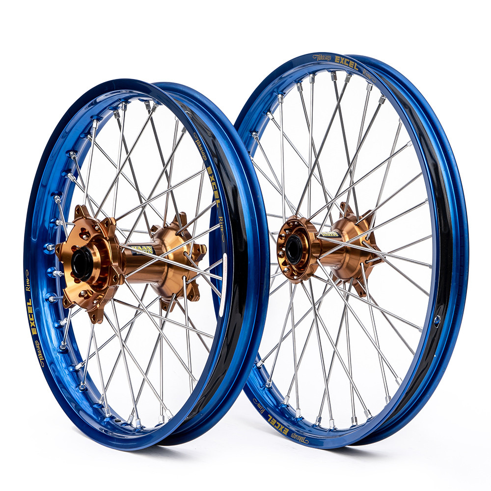 バイク YZ250X YAMAHA D.I.D スポークホイール 青 日本製