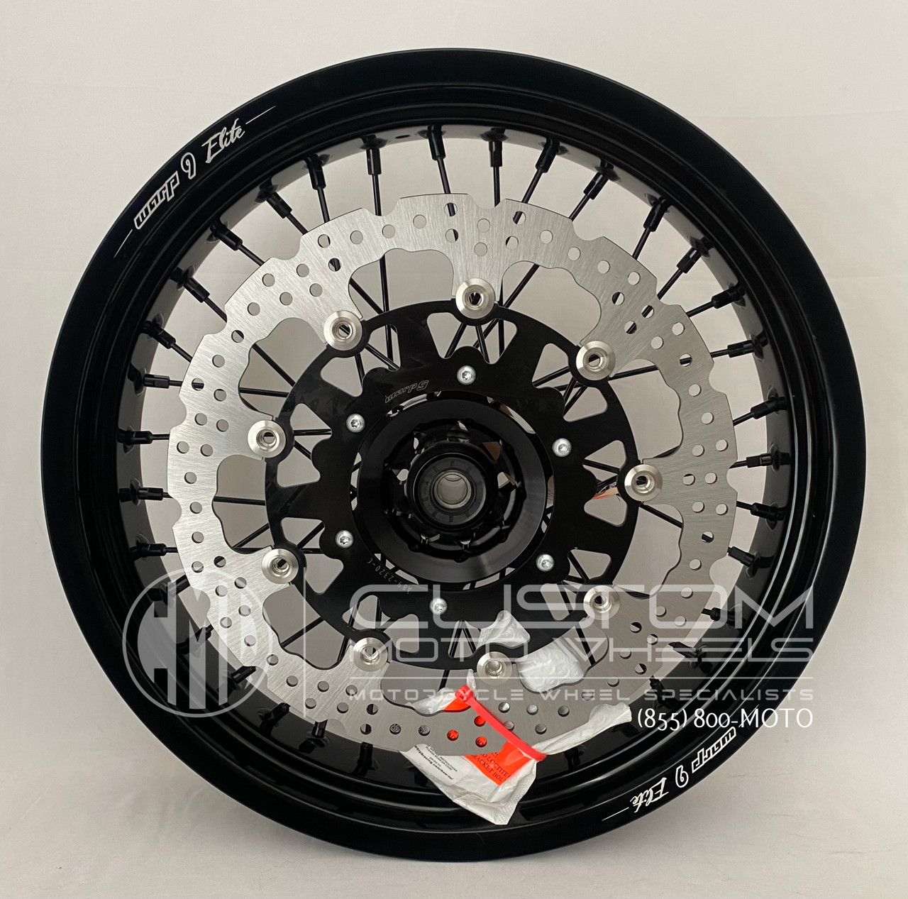 Warp 9 Front Supermoto Wheel | Custom Moto Wheels