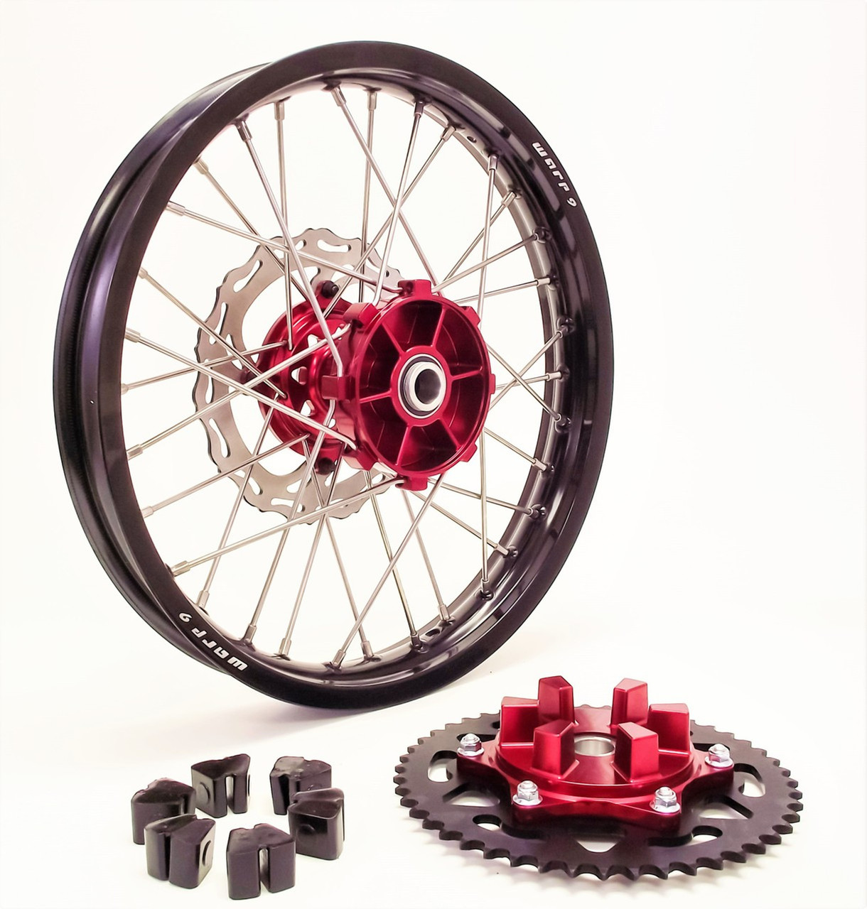 Dr650 Rear Wheel Warp 9 DR650 Rear Wheel | Custom Moto Wheels