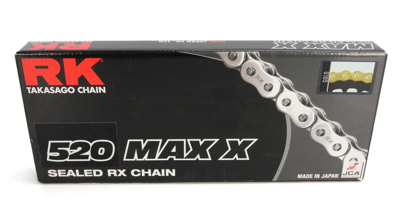 Amazon.com: DID 530ZVMXG-114 Gold X-Ring Chain with Connecting Link :  Automotive