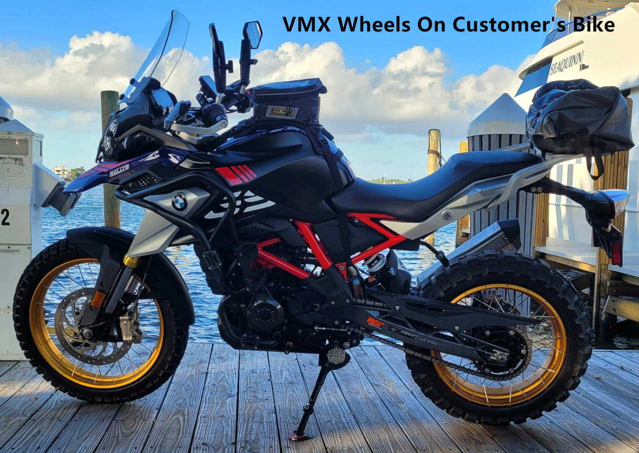 BMW G310GS Tubeless Wheels | Custom Moto Wheels