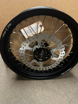 Supermoto Wheels CRF250L / CRF300L Mag Hubs Matt Black Rims Pre-Built & READY TO SHIP!