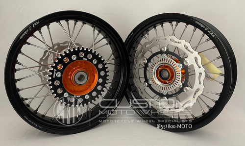 Warp 9 Supermoto Wheels KTM Ready to Ship! | Custom Moto Wheels