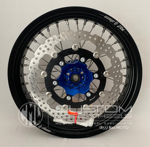 Warp 9 KLR650 Front Supermoto Wheel | Custom Moto Wheels