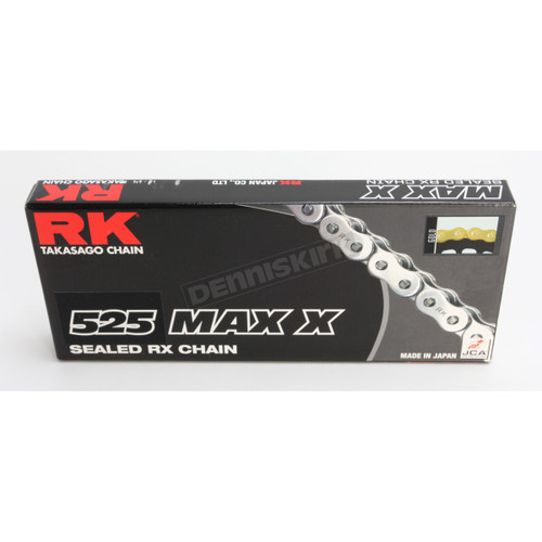 RK Max-O 525 O-Ring Motorcycle Chain | Custom Moto Wheels