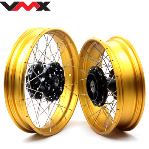 BMW G700GS Tubeless Spoked Wheels