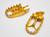 Surron Footpegs, Gold