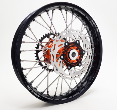 Warp 9 KTM 690 Enduro Rear Wheel | Custom Moto Wheels