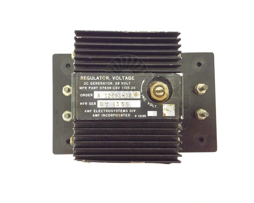 csv1105-20-sv, aircraft part, reg voltage