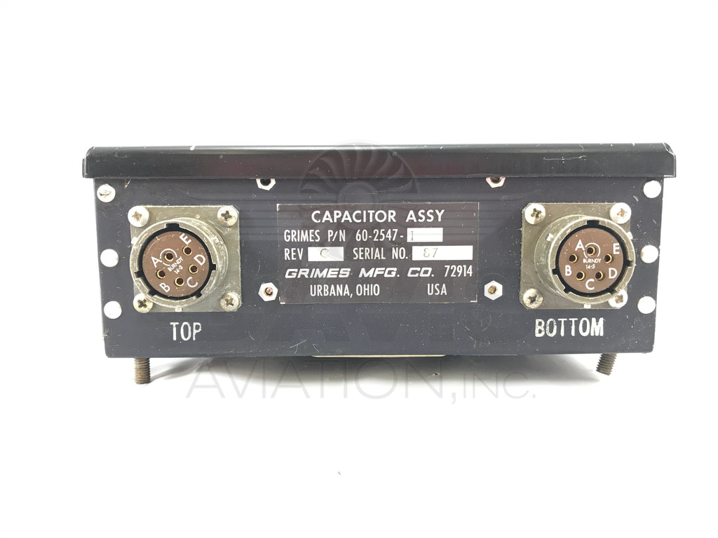 60-2547-1, CAPACITER ASSY(S/N