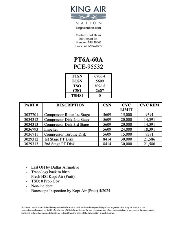 PT6A-60A | PCE-95532