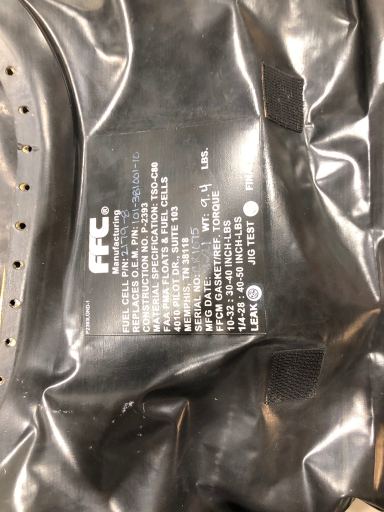 2179-8, BEECHCRAFT FUEL CELL RH CENTER SECTION