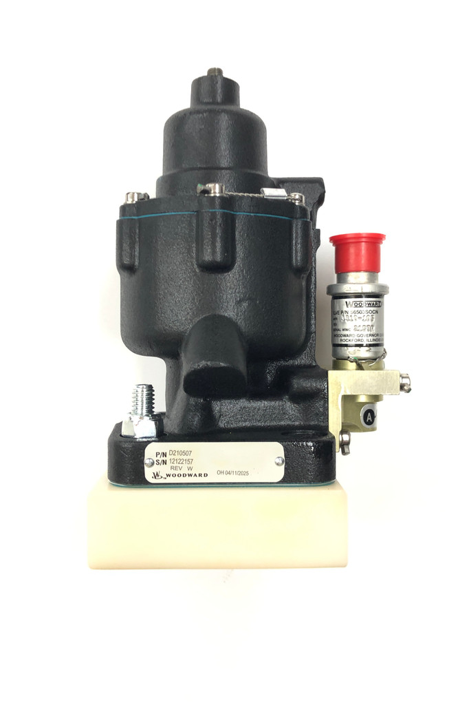 D210507, TURBOPROP OVERSPEED GOV ASSY