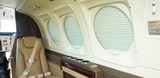 EASA Approves AvFab King Air 200 Pleated Window Shades