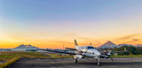 Flying by Active Volcanoes: King Air Photo Gallery from Guatemala 