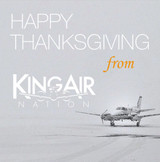 Happy Thanksgiving  |  KingAirNation Gives Thanks