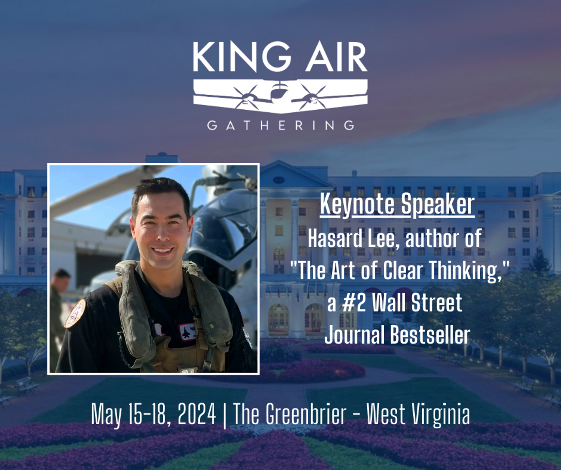 Hasard Lee The Dynamic Keynote Speaker for the King Air Gathering 2024