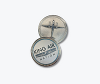 King Air Nation Challenge Coin