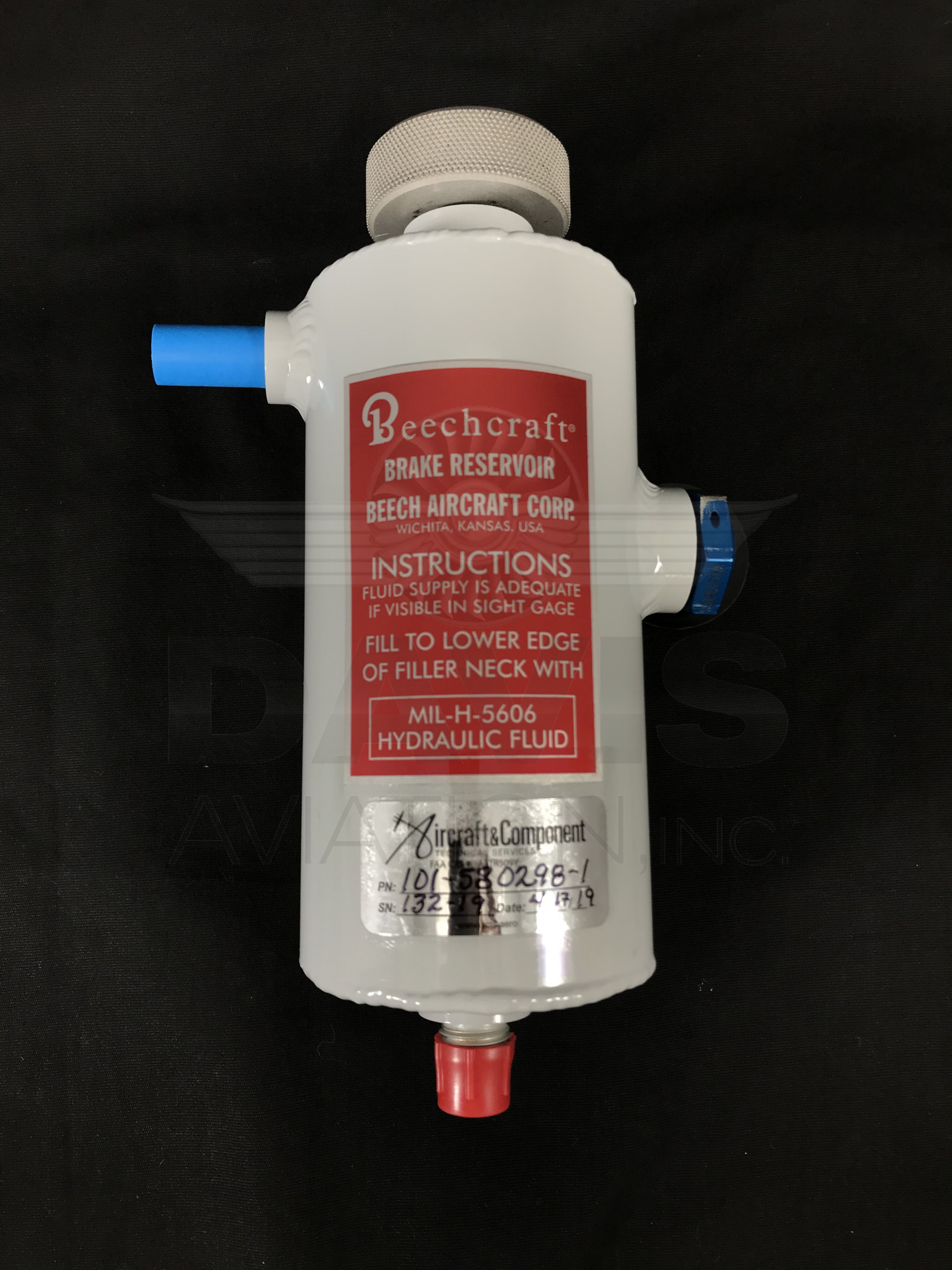 1015802981 RESERVOIR, HYD BRAKE Davis Aviation, Inc.