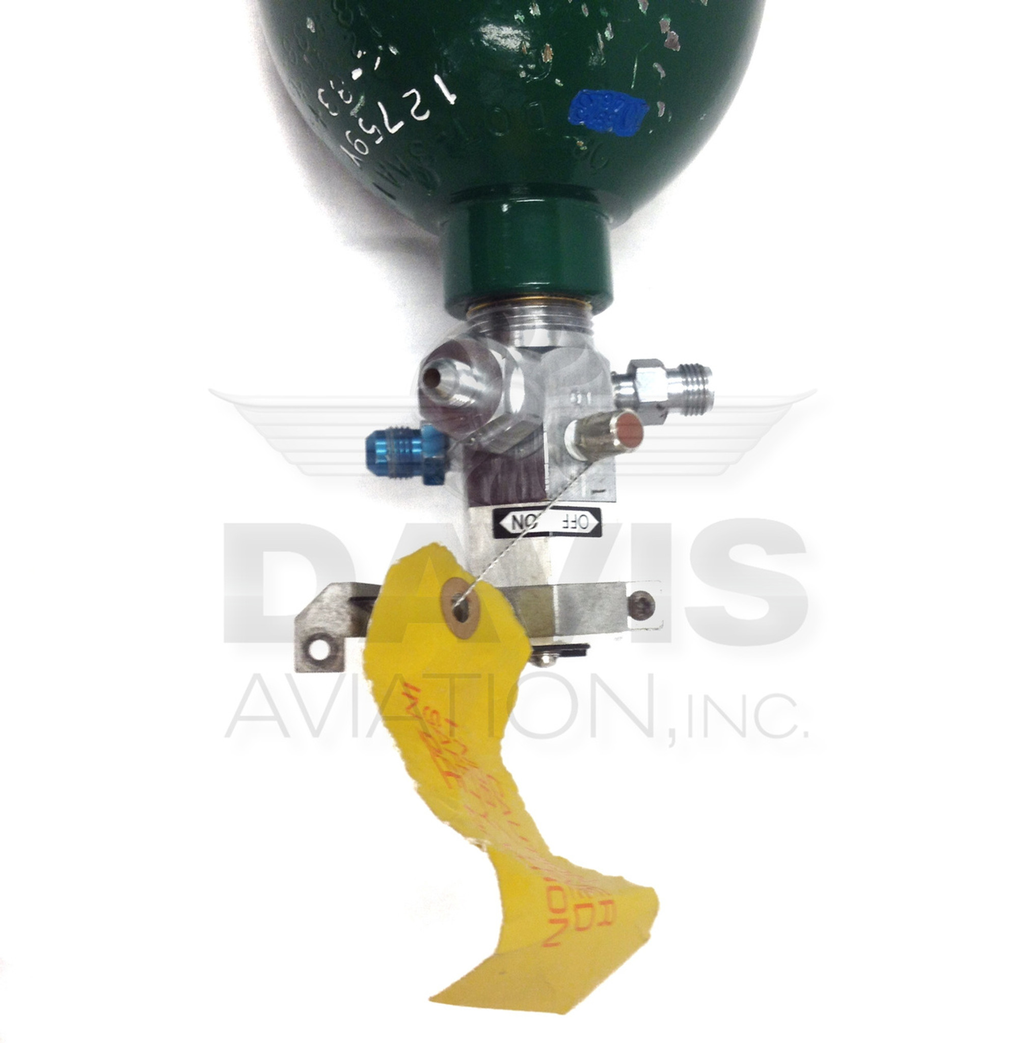 801293-04 | Oxygen Cylinder and Regulator Assembly | Davis 