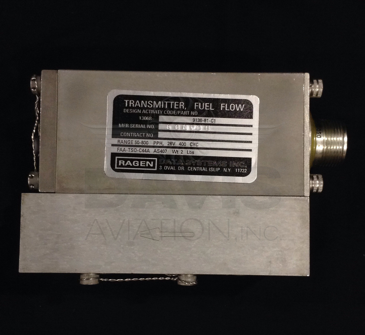 9136-81C1 | Fuel Flow Transmitter | King Air Nation