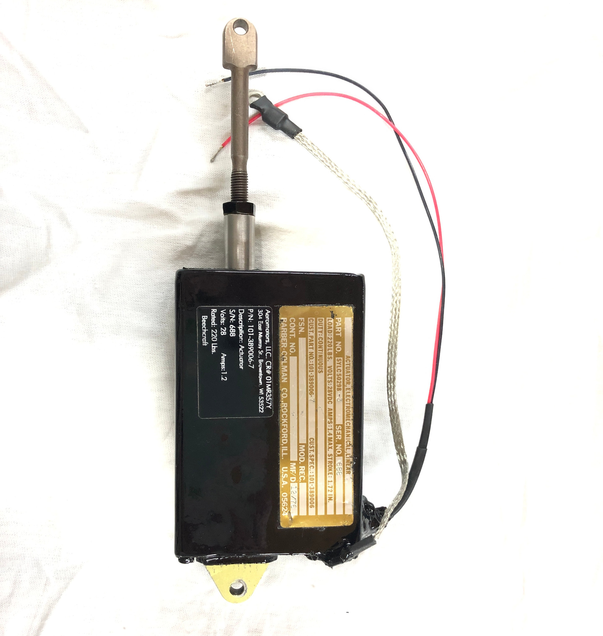 Tuhina Akterさん専用 101-389006-7 | ACTUATOR ASSY | King Air Nation