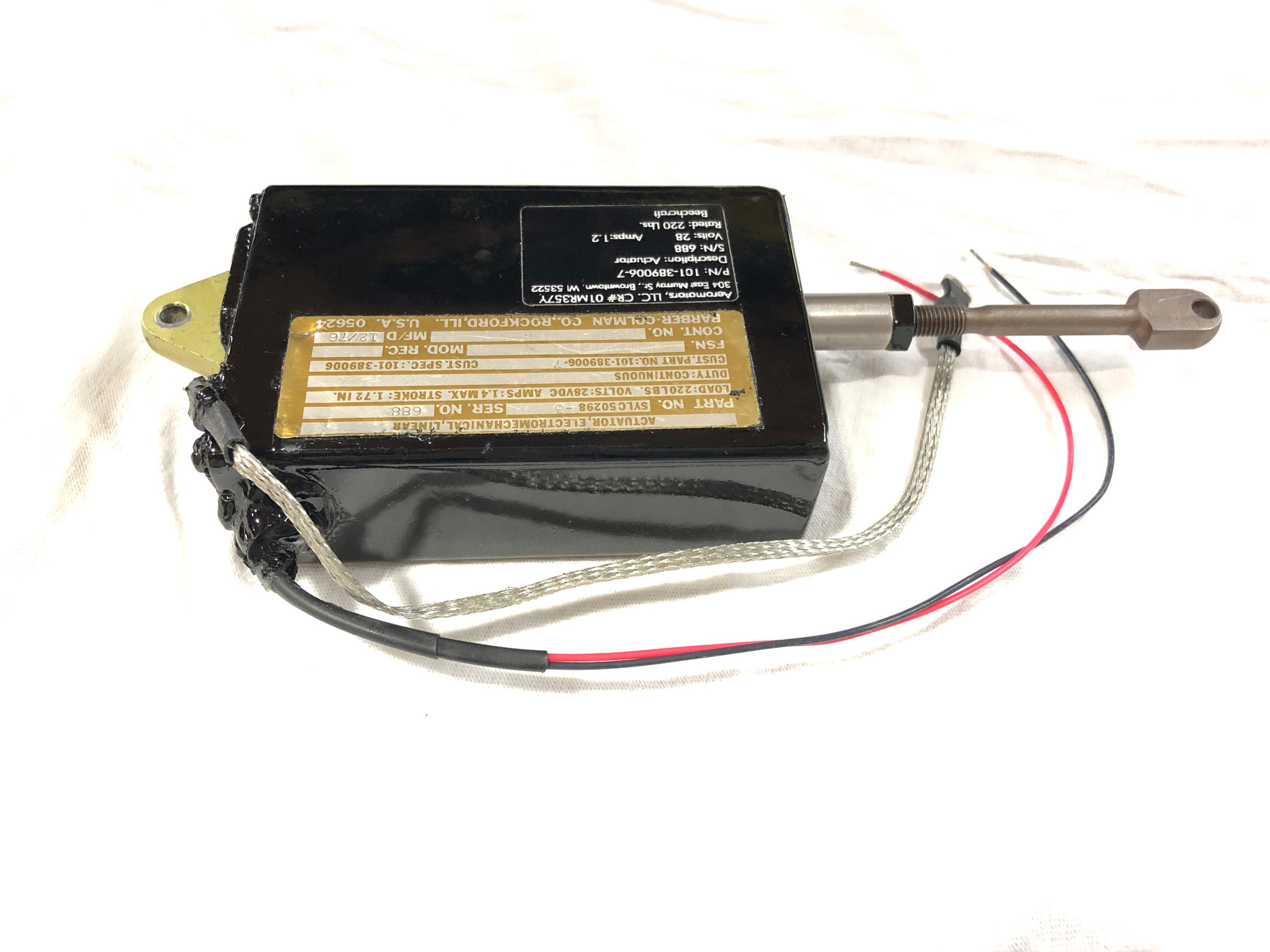 101-389006-7 | ACTUATOR ASSY | King Air Nation
