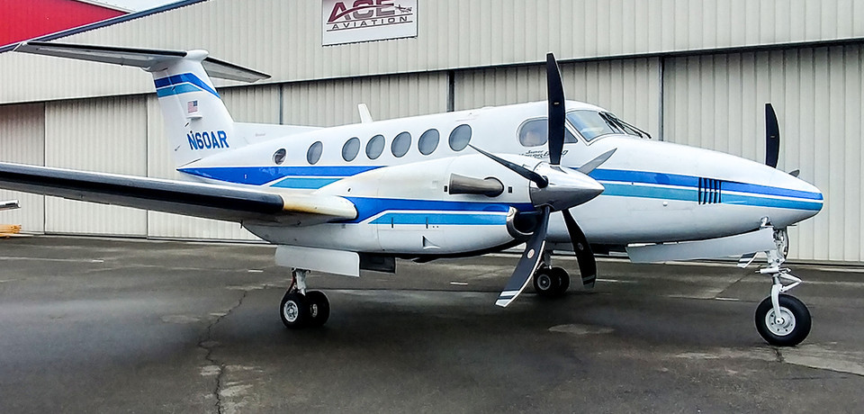 Raisbeck Reveals New Composite 5Blade Swept Propeller for King Air 200