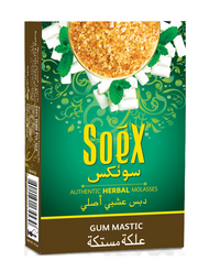 Soex Gum Mstic Herbal SHISHA Molasses for Hookah Pipe Narguile 50 gr