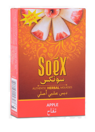 Soex Apple Herbal SHISHA Molasses for Hookah Pipe Narguile 50 gr