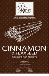 Cinnamon & Flaxseed Gourmet Biscuits