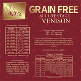 Grain Free Venison