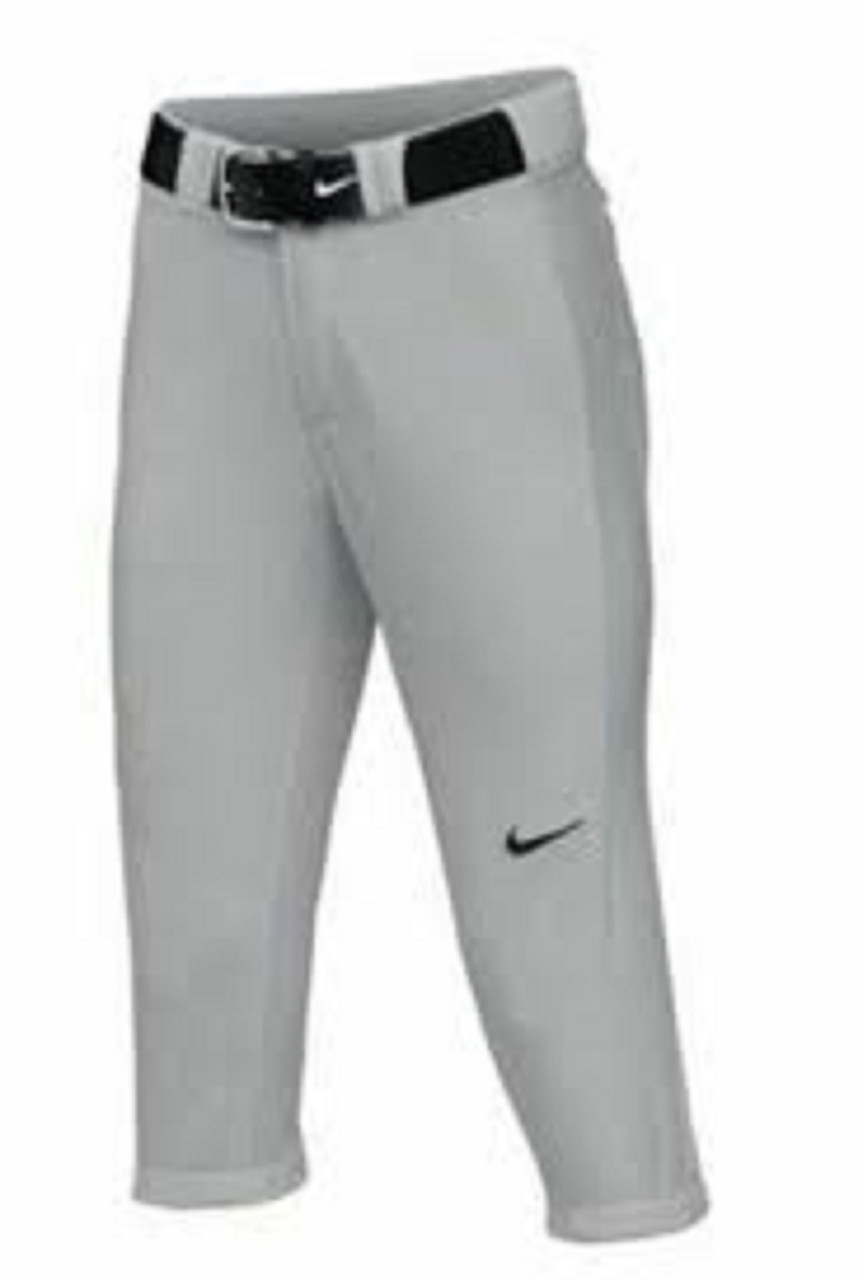 Nike Vapor Pro 3/4 Dri Fit Softball Pants White