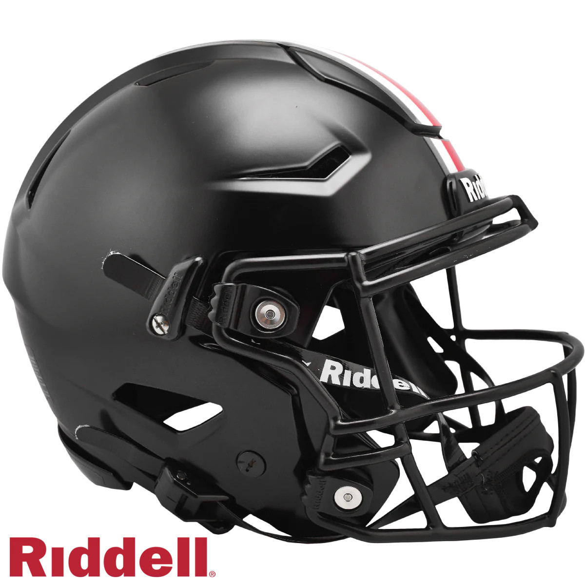 Riddell Speed Casco Da Mini Football NU Revolution Speed Dei Nebraska Cornhuskers 2021 Raiders Helmet - Foto 4