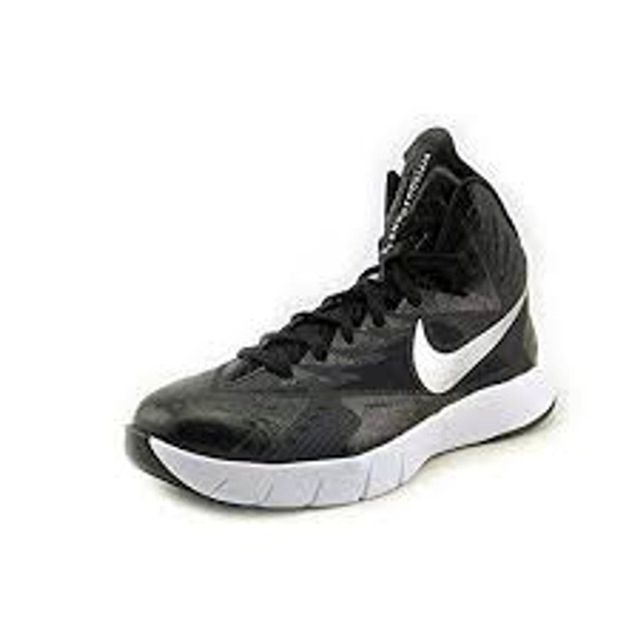 Nike Lunar Hyperquickness TB Basketball Shoes Black/Metallic Silver