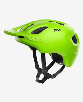 POC Axion Spin Mountain Bike Helmet Fluorescent Yellow Green Matte Size M/L (55-58)