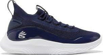 Under Armour Team Curry 8 NM Basketball Shoes Navy