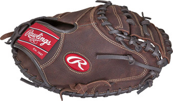 Rawlings Player Preferred 33" Catcher's Glove Chocolate Brown Right Hand Throw