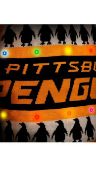 Pittsburgh Penguins Officially Licensed LED Ugly Sweater  XXL