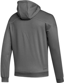 Adidas Men's Stadium Full Zip Hoodie Grey White