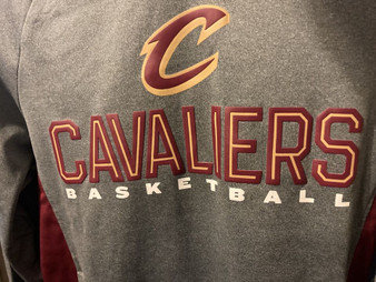 Cleveland Cavaliers Fanatics Primary Logo Pullover Hoodie Grey