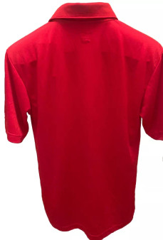 Champion University of Dayton Flyers Men's Short Sleeve Polo Red Size Small