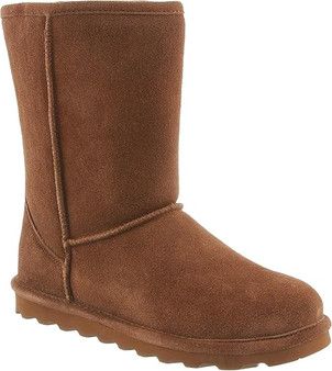 Bearpaw Elle Short Women's Classic Slip On Boots Hickory II Size 10