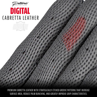 Franklin CFX Pro Chrome Youth Batting Gloves Grey