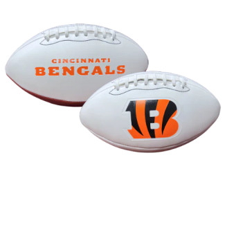Franklin Cincinnati Bengals Full Size Autograph Football ***Ships Deflated***