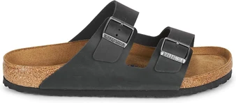 Birkenstock Arizona Soft Footbed Sandals Black Leather